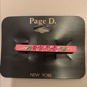 NWT Page D crystal Hair Pin
